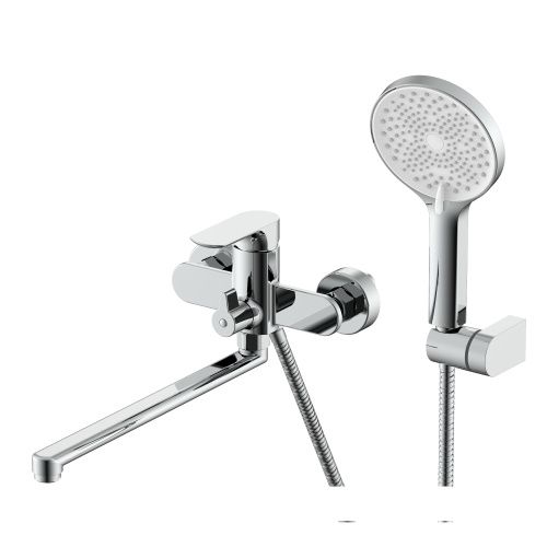 Смеситель для ванны и душа Raglo R03 R03.22 настенный хром