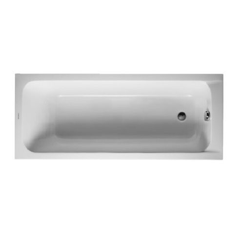 Ванна акриловая Duravit D-Code 700098000000000 170х70 встраиваемая прямоугольная без ножек
