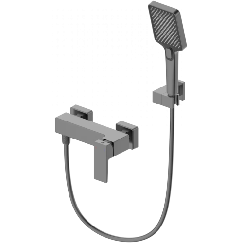 Смеситель для душа Wonzon & Woghand Cube 2.0 WW-88048068-BGM настенный графит