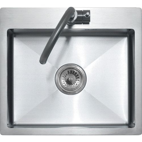 Кухонная мойка Melana ProfLine MLN-R5045H 50х45 цвет сатин поверхность матовая
