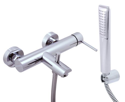 Смеситель для ванны и душа SEINA SE954.5/1 настенный хром