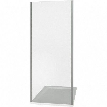 Душевая перегородка Good Door SATURN СА00002 90х185 стекло прозрачное профиль хром глянцевый