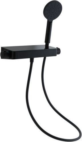 Смеситель для душа Allen Brau Fantasy 5.11002-31 настенный черный с термостатом