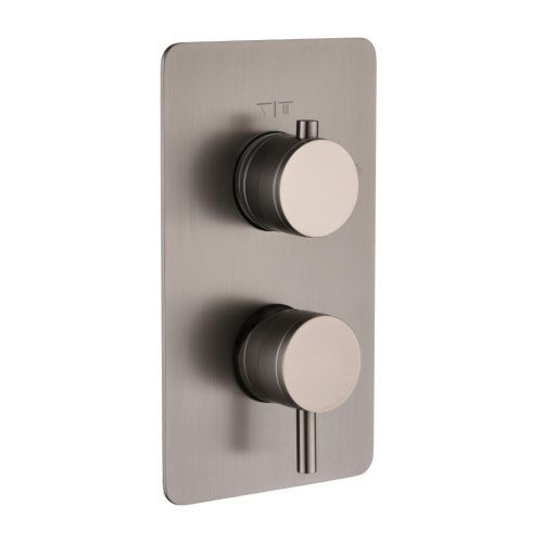 Смеситель для душа Boheme Cell 135-2-GM встраиваемый графит