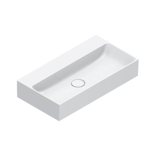 Раковина керамическая Catalano Premium 65 см 220650001 подвесная цвет белый без отверстий под смеситель