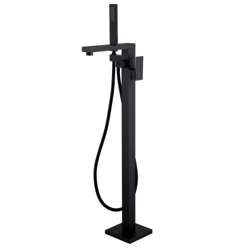 Смеситель ABBER Daheim AF8215B напольный черный матовый