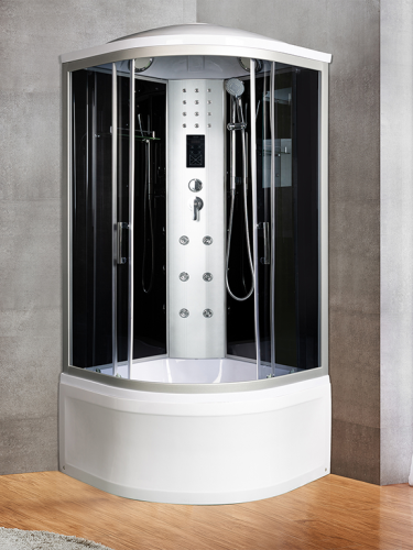 Душевая кабина River DUNAY 90/44 TH (10000001249) 90х90 четверть круга с крышей ориентация универсальная