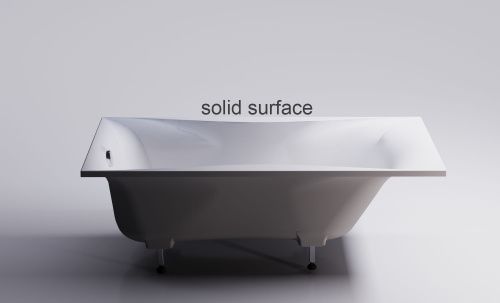 Ванна из искусственного камня Astra-Form Вега 01010068 170х75 пристенная прямоугольная с ножками