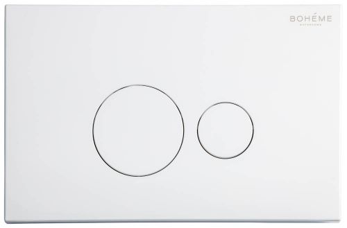 Клавиша смыва механическая Boheme 668-W цвет белый