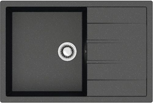 Кухонная мойка Azario Vision CS00078339 75х51 цвет черный