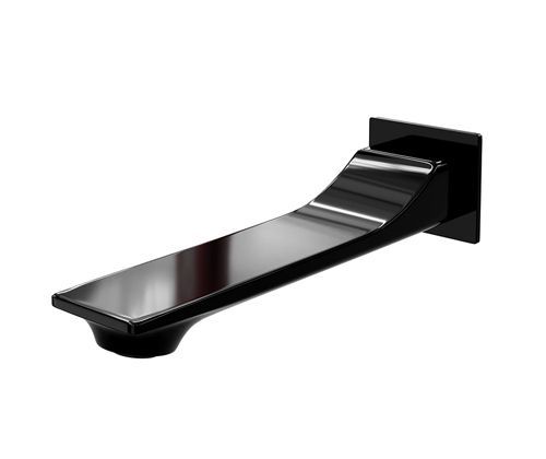 Излив для ванны WasserKRAFT Glan 6600 A175 встраиваемый черный