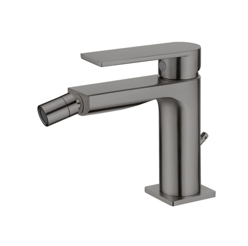 Смеситель AQG Alpha 01ALP200GM на биде оружейная сталь