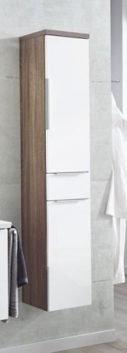 Шкаф-пенал Puris Star Line HNA053A7WR(722/161) 30х30х130 подвесной цвет белый