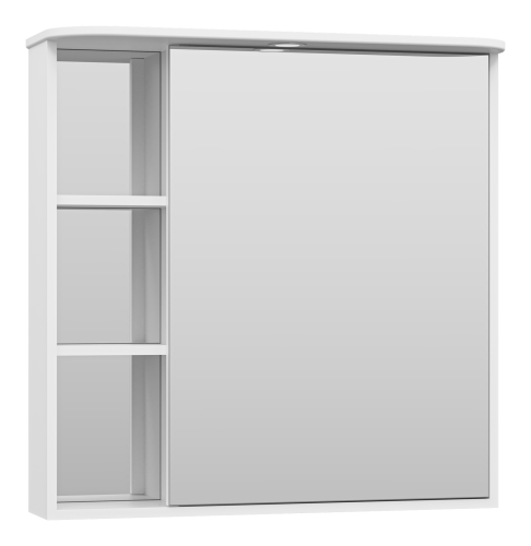 Зеркало-шкаф Misty Венера П-Внр04080-01СвП 80х25х80 подвесной