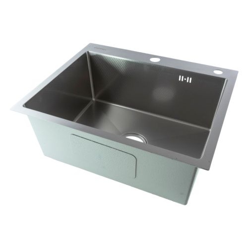 Кухонная мойка Fmark FSC5545L 55х45 цвет сатин поверхность матовая
