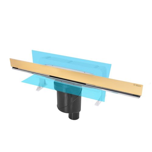 Душевой лоток Berges WALL 092056 в стену