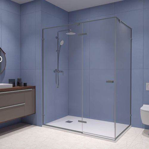 Душевой уголок RGW Stilvoll 353204029-110 120х90 стекло прозрачное профиль сатин без поддона
