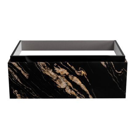 Тумба под раковину Cezares SLIDER SLIDER-800-1C-SO-NF-P 77х48х30 подвесная цвет черный