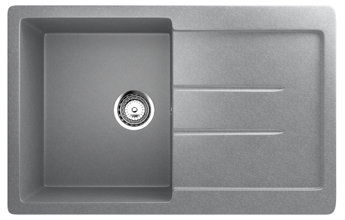 Кухонная мойка Ulgran Classic U-507-342 77х50 цвет графит
