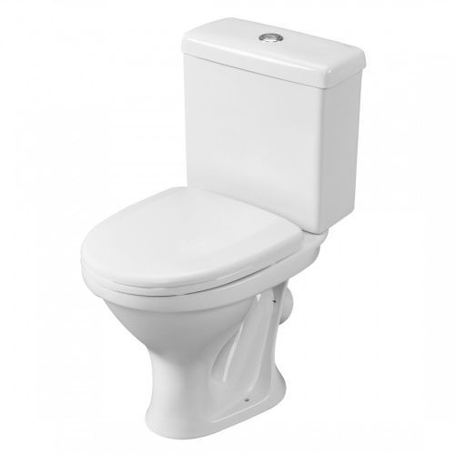 Унитаз-компакт напольный с бачком Santeri Форвард 1P2052S0000BF белый с сиденьем каскадный смыв