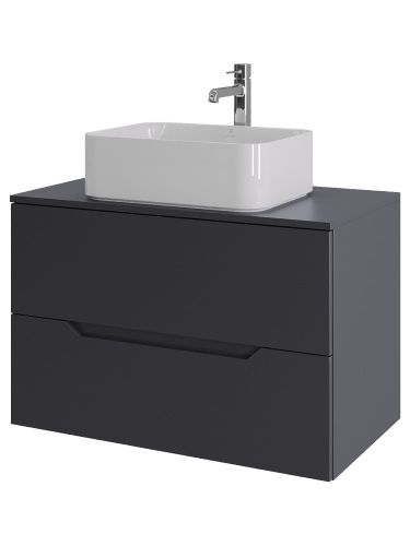 Тумба с раковиной Orange Line Li-80TugMDF+B02-460W 81х46х68