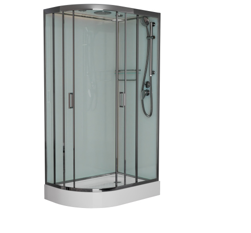 Душевая кабина Frank 165009 100х80 с крышей ориентация правая
