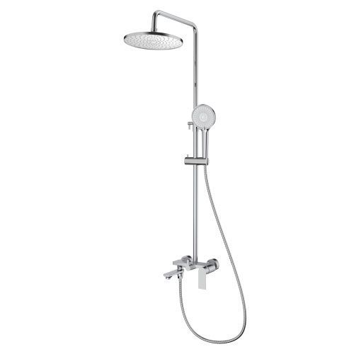 Душевая стойка Splenka S05.24 настенная цвет хром