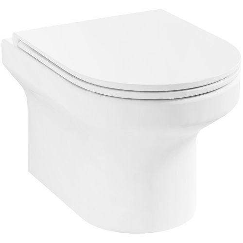 Унитаз подвесной Jacob Delafon Elite EDX114RU-00 белый с сиденьем микролифт безободковый каскадный смыв