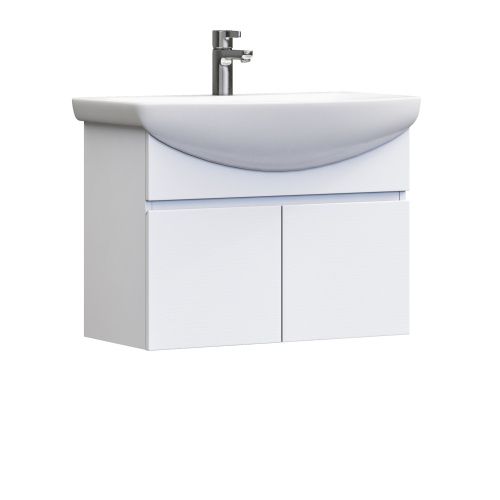 Тумба под раковину Vigo Wing tp.WIN.BAL.70.2D белый 66х32х48 подвесная