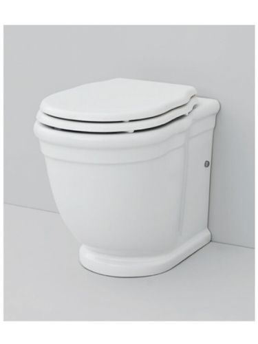 Чаша унитаза приставная Artceram Hermitage HEV005 01 00 цвет белый без сиденья душевой смыв