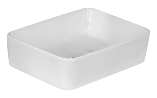 Раковина мебельная из санфаянса Melana MLN-7050H 48 7050H-805 49х36 накладная цвет белый