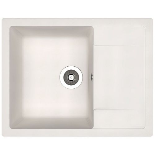 Кухонная мойка Dr.Gans Техно 650 25.030.C0650.401 65х51 цвет белый поверхность матовая