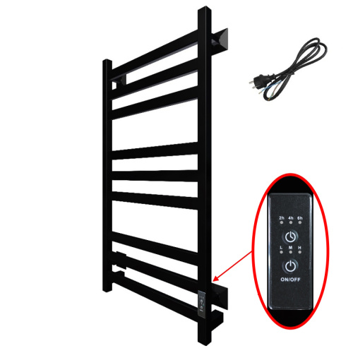 Полотенцесушитель Тругор Пэк сп Пэксп21кв/8040черныйВГП 46х80 электрический черный