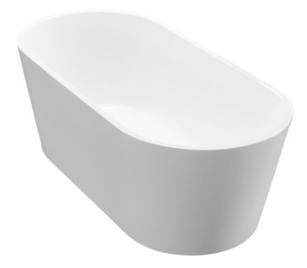 Ванна акриловая BelBagno BB71-1800-W0 180х80 отдельностоящая овальная с ножками