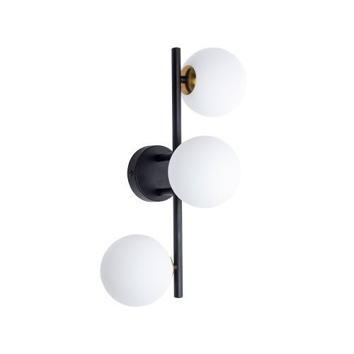 Бра Arte Lamp Gemini (Гемини) A2243PL-3BK