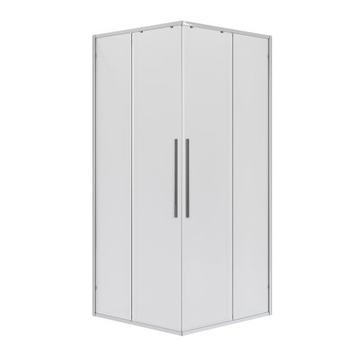 Душевой уголок Niagara Nova NG-6622-34 80х80 стекло прозрачное профиль хром глянцевый без поддона