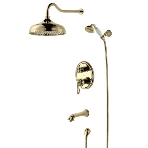 Душевая система LeMark Brava LM4722G встраиваемая в стену