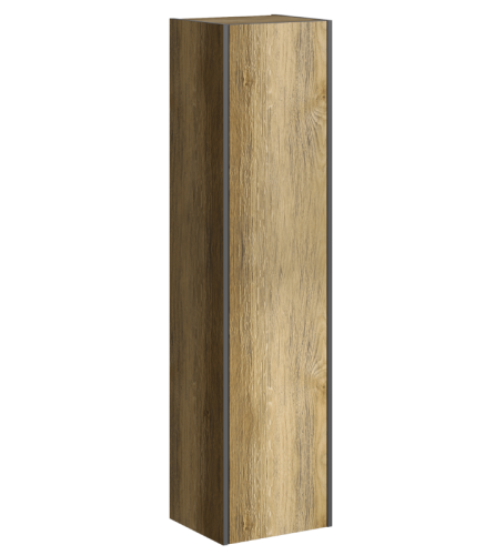 Шкаф-пенал Aqwella Y FRG0535DB 35х30х140 подвесной цвет коричневый