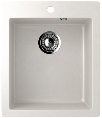 Кухонная мойка Ulgran Classic U-404-341 42х50 цвет белый