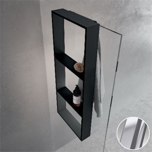 Полка в ванную комнату Novellini Frame Accessories R90AKFPO3590-B