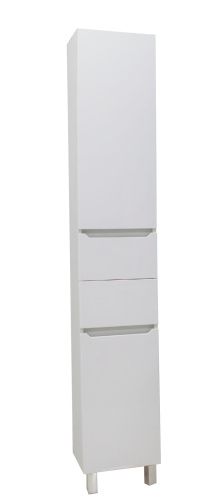 Шкаф-пенал Aquaton Дакота 1A203203DAAY0 34х32х196 напольный цвет белый