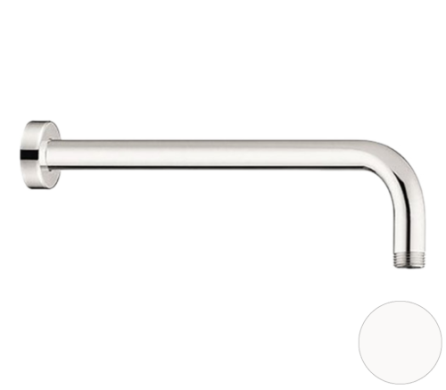 Кронштейн для верхнего душа 40 см Remer 343L40BO белый матовый