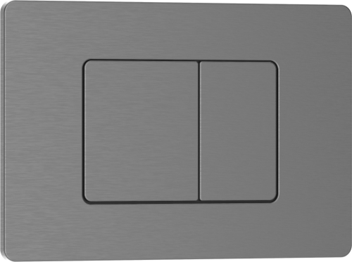 Клавиша смыва механическая Iberica Blanca INOX-C IB.B011.008.000 цвет серый