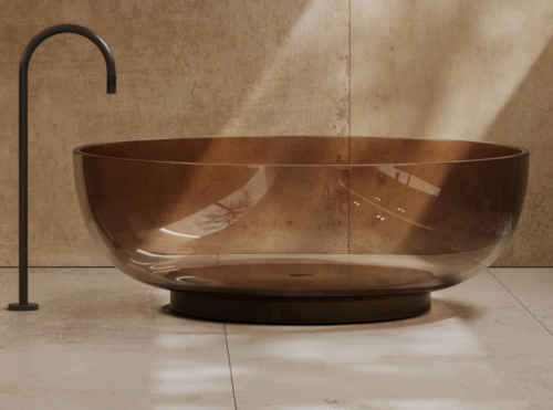 Ванна полиэфирная смола Dea Design Round DD8610 1500 R9 150х150 отдельностоящая круглая