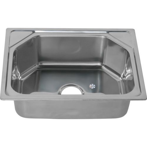 Кухонная мойка Melana 041 t (*10) 60х45 цвет хром поверхность глянцевая