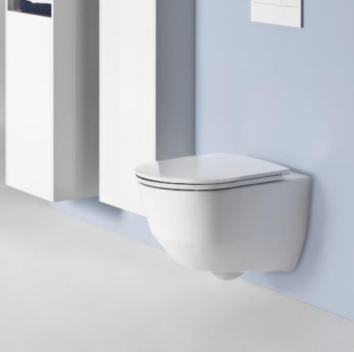 Чаша унитаза подвесная Laufen Pro 8.2096.6.000.000.1 цвет белый без сиденья безободковая каскадный смыв