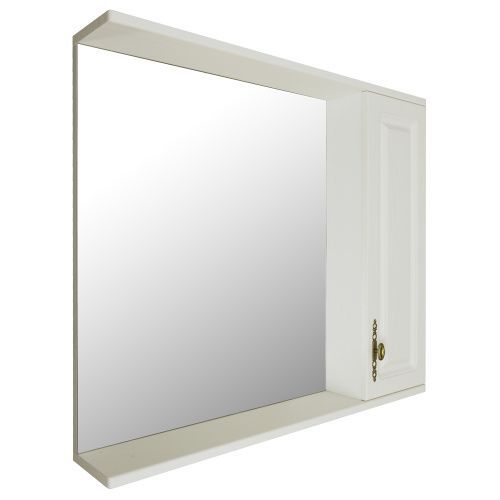 Зеркало-шкаф Loranto Janet CS00049713 80х14х70 подвесной цвет ольха