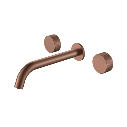 Смеситель для раковины Boheme Stick 152-2-BRB.4 встраиваемый в стену бронза