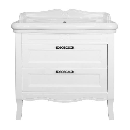 Тумба с раковиной Azario CAROLINA CS00089994 90х54х87 цвет белый