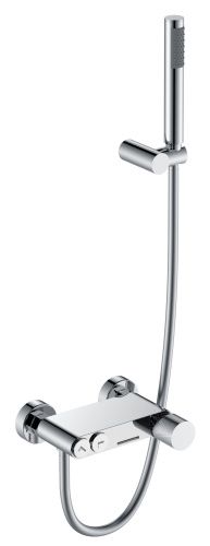 Смеситель Boheme Stick 123-CRCR.2 настенный хром